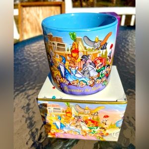 VTG 1996 "Remeber the Magic" Walt Disney World 25th Anniversary Mug 12oz